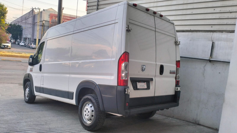 Dodge Comerciales ProMaster Van Panel 4 pts. 2500, 11.5 m3, toldo alto, TA 2018